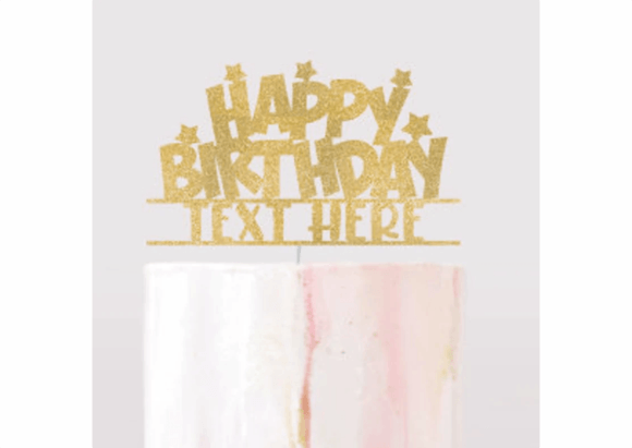 Download Cake Topper Svg, Happy Birthday Svg, Png - Birthday svg Collection