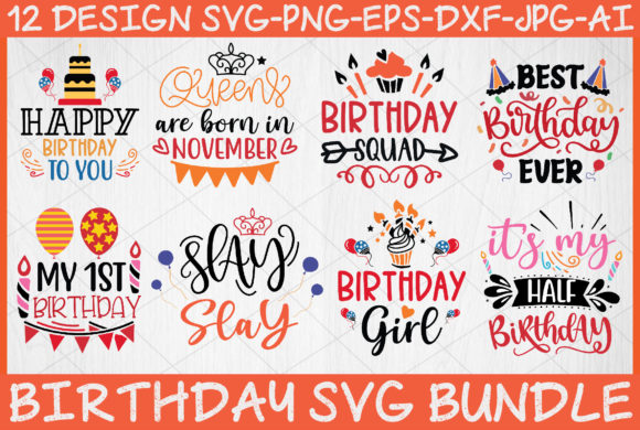 Download Birthday SVG Bundle - Birthday svg Collection